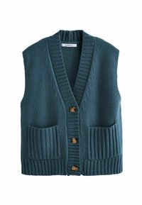 Next BUTTON - Veste sans manches - teal blue