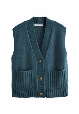 Next BUTTON - Veste sans manches - teal blue