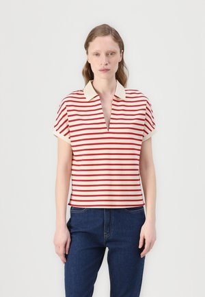 T-shirts print - calico/primary red