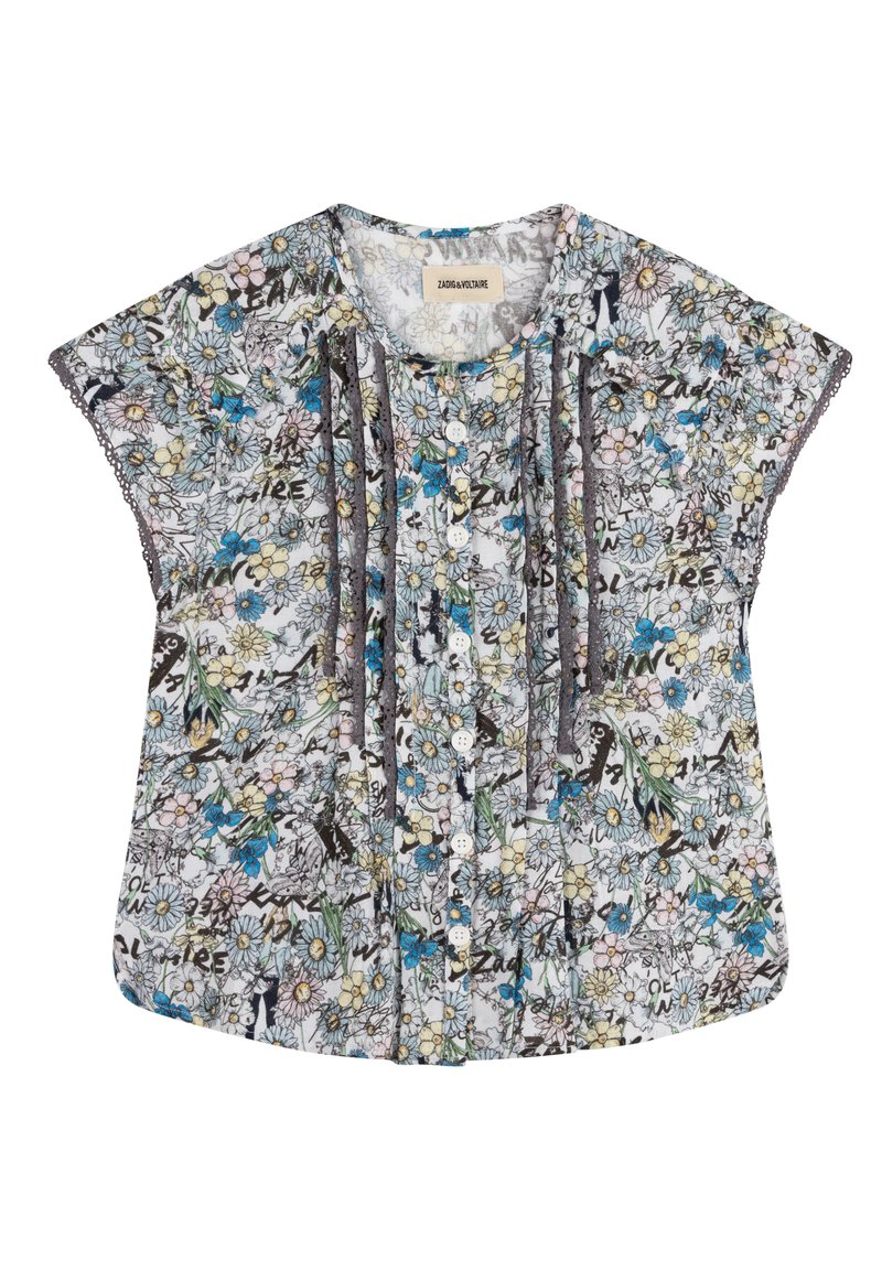 Zadig & Voltaire Overhemdblouse blauw Zadig & Voltaire Overhemdblouse blauw
