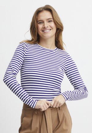 b.young by Zalando BYPESSY - Long sleeved top - purple corallites mix