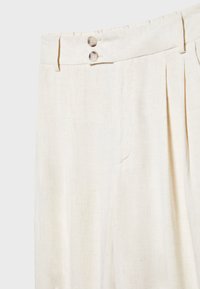 WIDE-LEG - Housut - stone