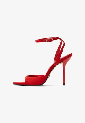 ALDO FOREVERMORE - Sandály na vysokém podpatku - red