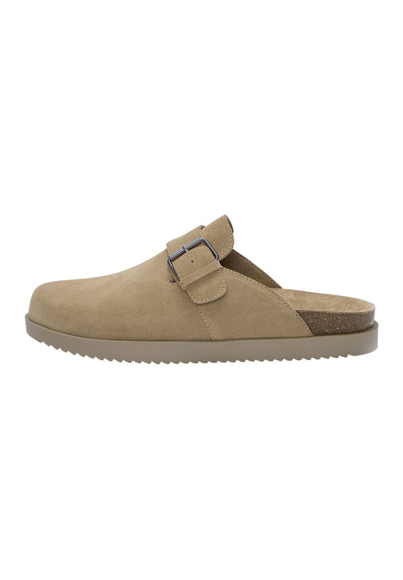 PULL&BEAR WITH BUCKLE - Natikače - brown