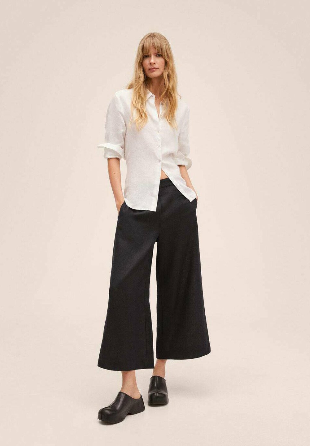 Mango LOTE - Pantaloni - black/nero - Zalando.it