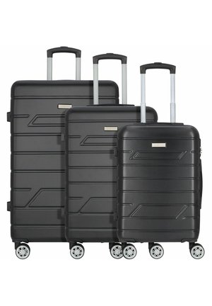 Nowi BERGAMO 3-TEILIG - Set di valigie - schwarz