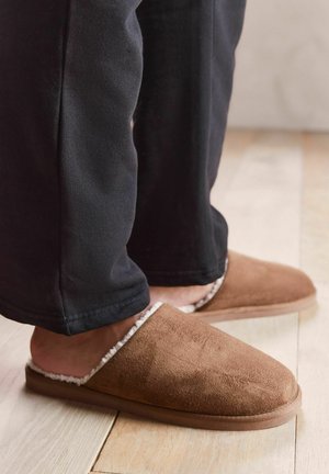Next, REGULAR FIT - Hausschuh - tan brown