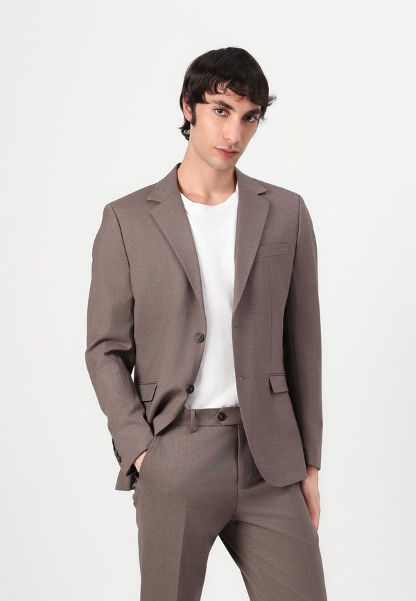 SLHSLIM THEO  LANO - Trousers - morel2