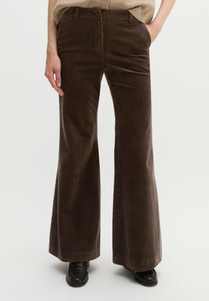Marc O'Polo, Trousers - burnt coffee