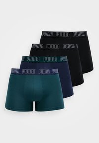 Puma MEN EVERYDAY TRUNK 4 PACK - Boxer brief - black/green/blue