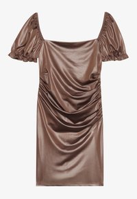 Vabalt langev kleit - dark brown