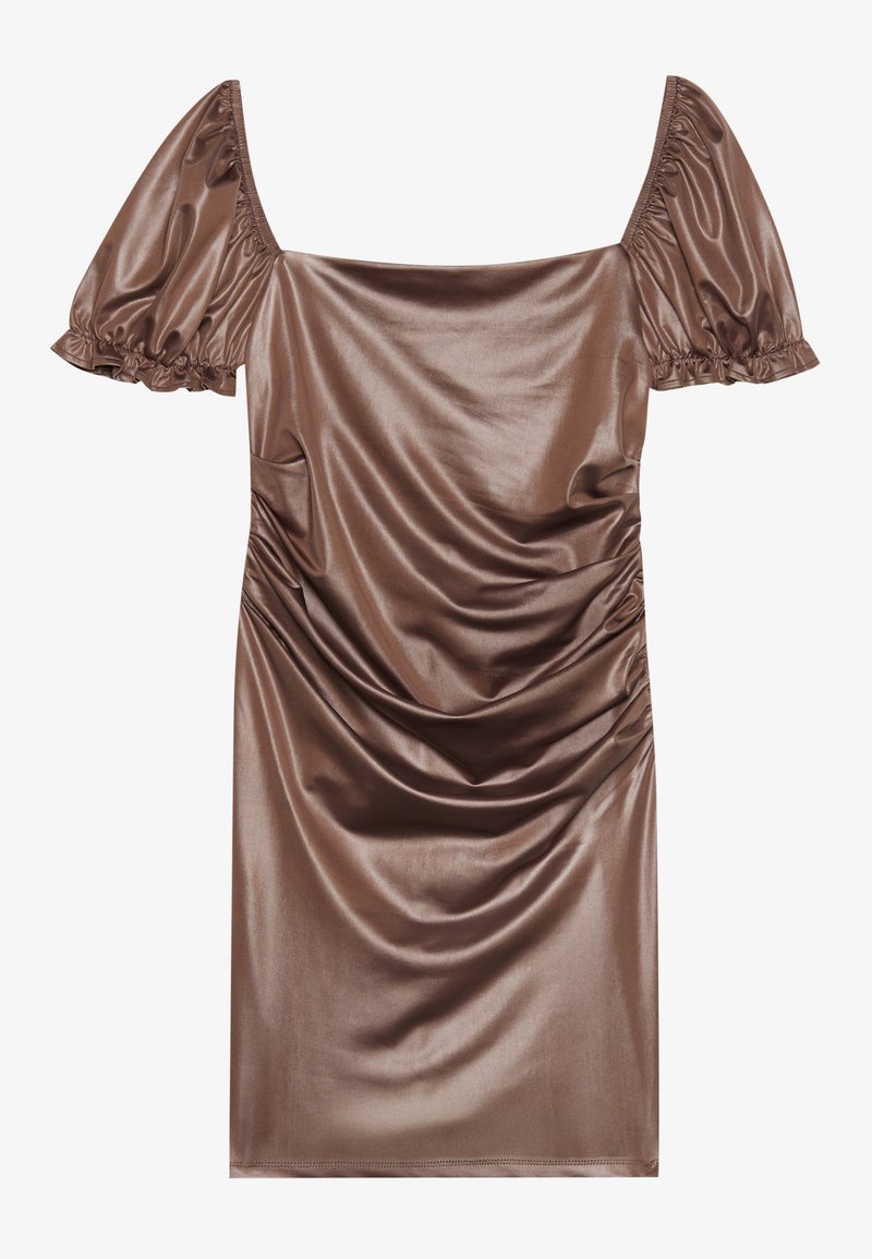 Even&Odd Etui-jurk donkerbruin