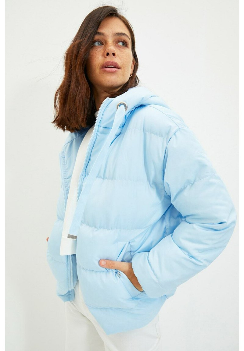 Damen Leichte Jacken | Trendyol Winterjacke blue/blau - FV62959 Damen Leichte Jacken | Trendyol Winterjacke blue/blau - FV62959