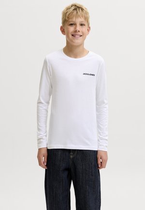 Jack & Jones Junior JJKAI TEE CREW NECK 3 PACK - Langærmet T-shirt - black/white/navy