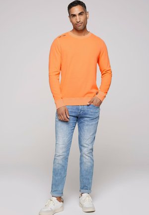Long sleeved top - sunrise orange