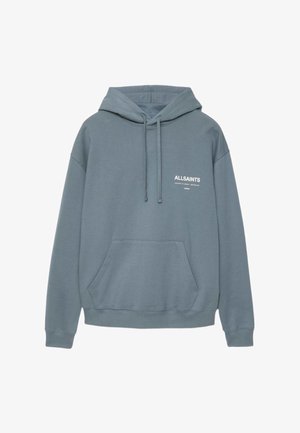 AllSaints, BACKSTAGE OTH HOODY - Felpa con cappuccio - blue