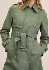 Mango Trench - khaki