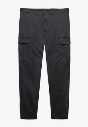 Superdry & Co, SUPERDRY REGULAR TAPERED CARGO PANTS.. - Pantalones cargo - blackboard