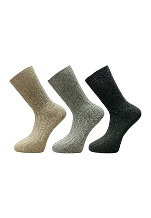 Socken - braun meliert
