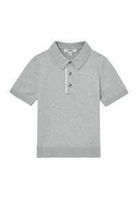 Reiss REISS FINCH CONTRAST PLACKET POLO SHIRT WITH COTTON - Polotričko - washed sage
