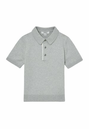 REISS FINCH CONTRAST PLACKET POLO SHIRT WITH COTTON - Polotričko - washed sage