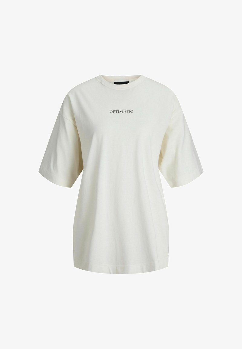 JJXX JXSANDRA LOOSE SS TEE JRS - Trükipildiga T-särk - vanilla ice