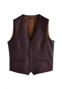 Next TEXTURED REGULAR FIT - Vest - red