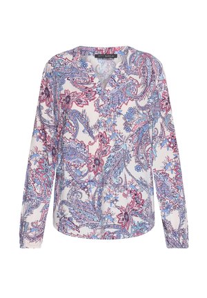 Betty Barclay, BETTY BARCLAY MIT PRINT SCHLUPFBLUSE - Blouse - beige blau