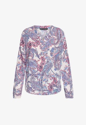Betty Barclay, BETTY BARCLAY MIT PRINT SCHLUPFBLUSE - Blouse - beige blau