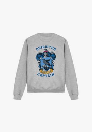 Cotton Soul, HARRY POTTER TEAM CAPTAIN RAVENCLAW - Sweatshirt - mottled light grey