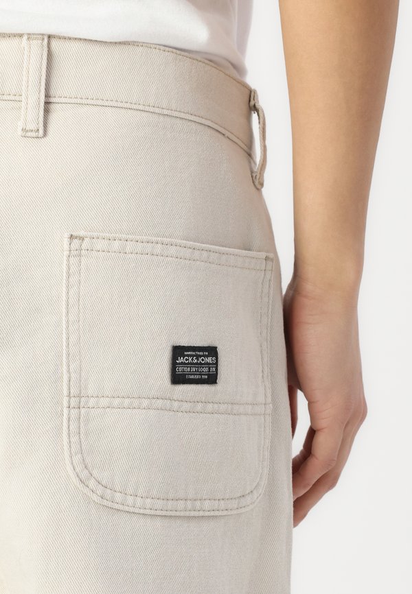 JPSTOWEN CONTRAST PANEL PANTS  - Relaxed fit jeans - moonbeam3