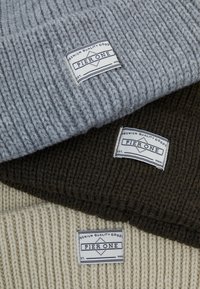 Pier One UNISEX 3 PACK - Huer - khaki /grey/beige