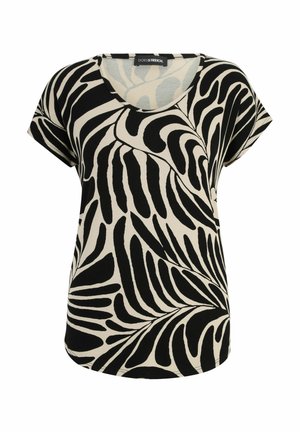 Print T-shirt - sand