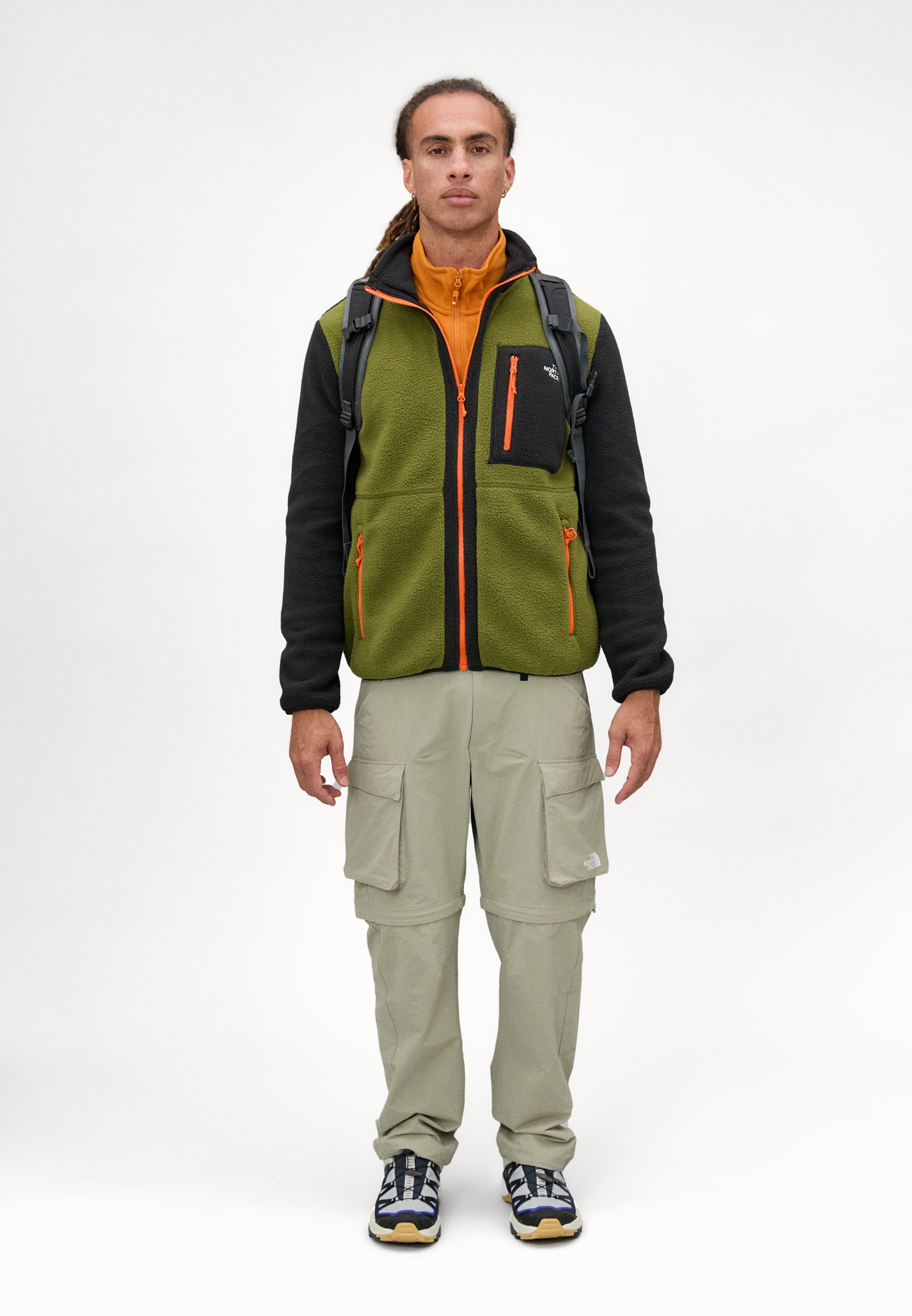 The North Face YUMIORI FULL ZIP - Giacca in pile - forest olive