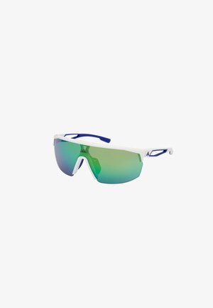 adidas Performance Gafas de deporte - white dark green