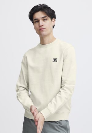 SEBASTIAN WITH LOGO LABEL - Sweatshirt - pumice stone