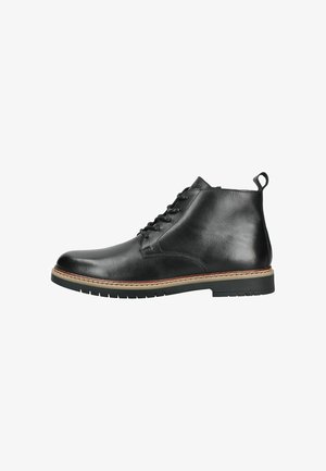 ara, SILVIO STIEFELETTE BRAUN - Snørestøvletter - black