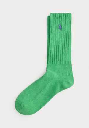 SIGNATURE PONY COTTON-BLEND CREW SOCKS - Șosete - green