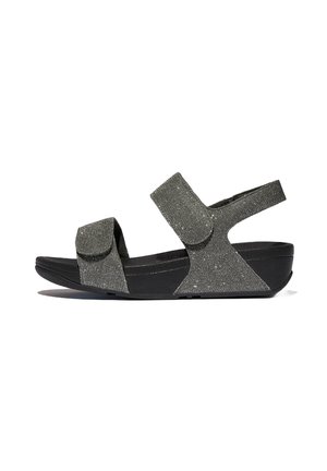 ADJUSTABLE SHIMMERLUX BACK-STRAP  - Sandalias de cuña - grijs