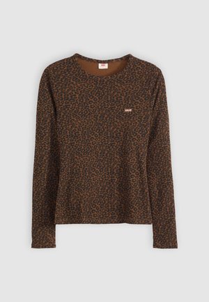 Levi's®, HAYES TEE - Μπλούζα με μακριά μανίκια - brown