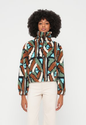 BARRA HALF ZIP - Flísová bunda - black