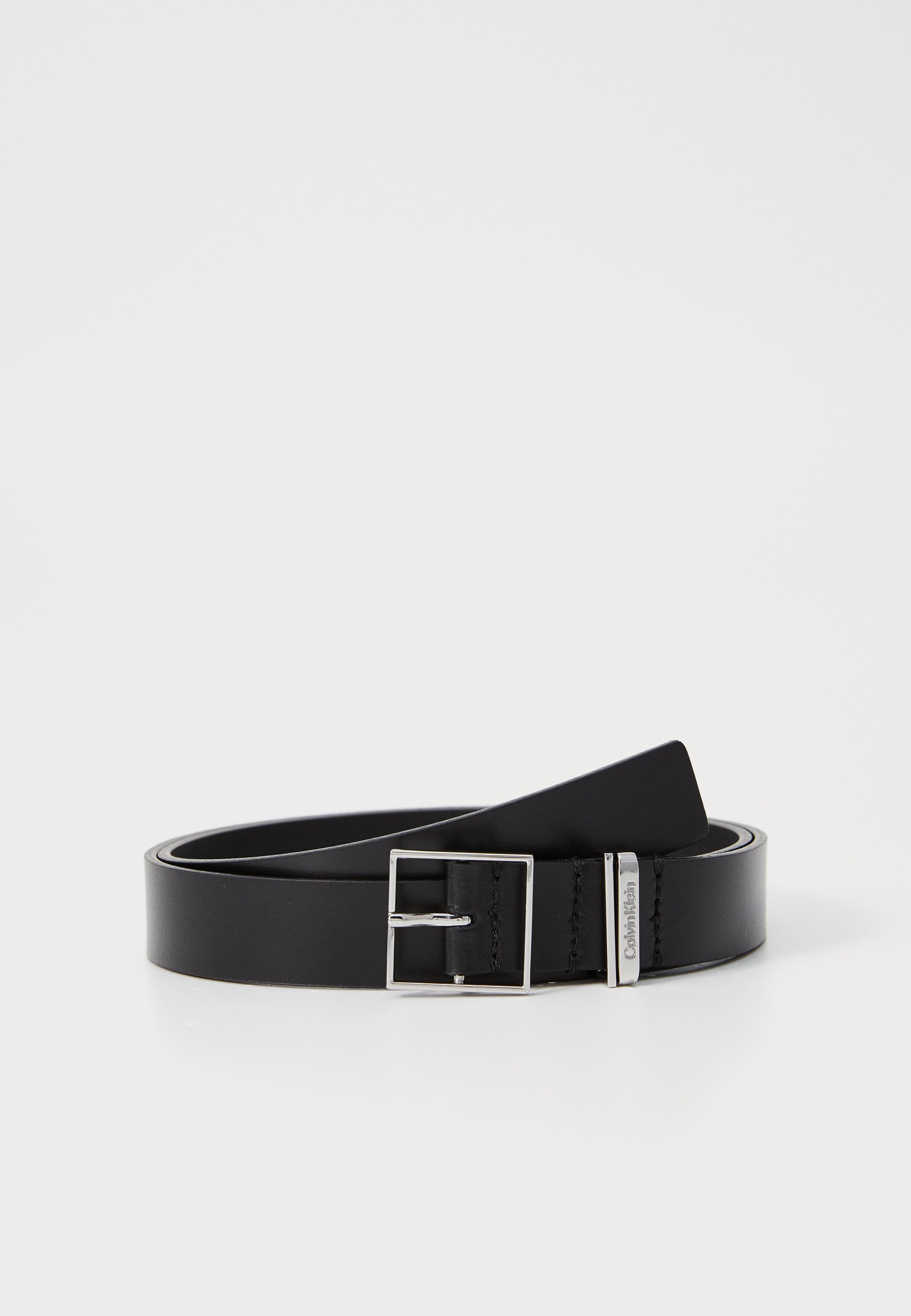 Calvin Klein MUST SQUARE BUCKLE BELT Belt black