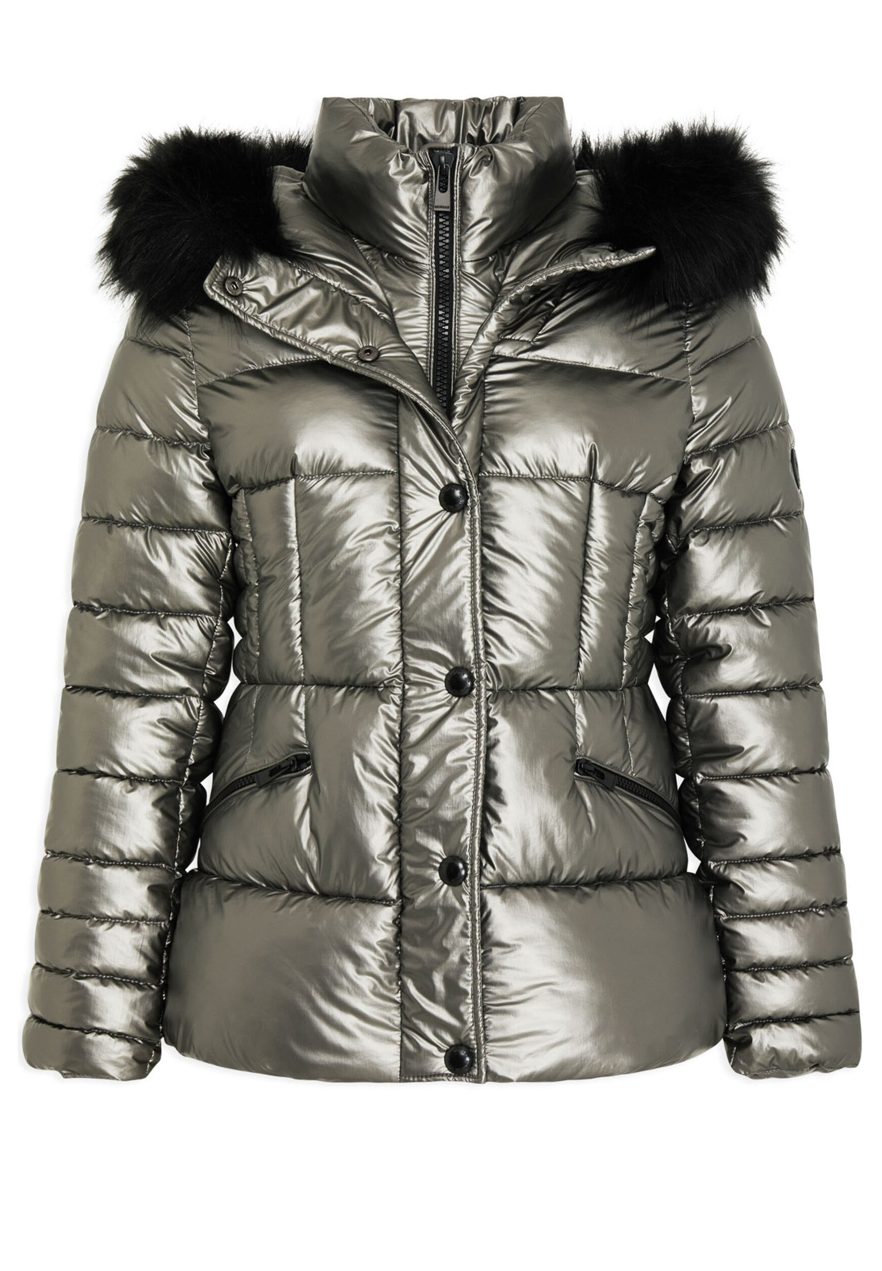 Veste Pailletée Noire Morgan Pour Femme - Taille 40, Strass Et Brillants, Parfaite Pour Sortir