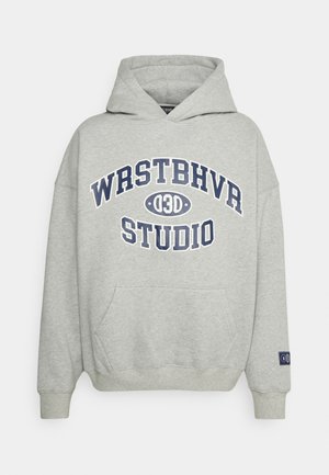 HAILEY HOODIE UNISEX - Mikina - grey melange