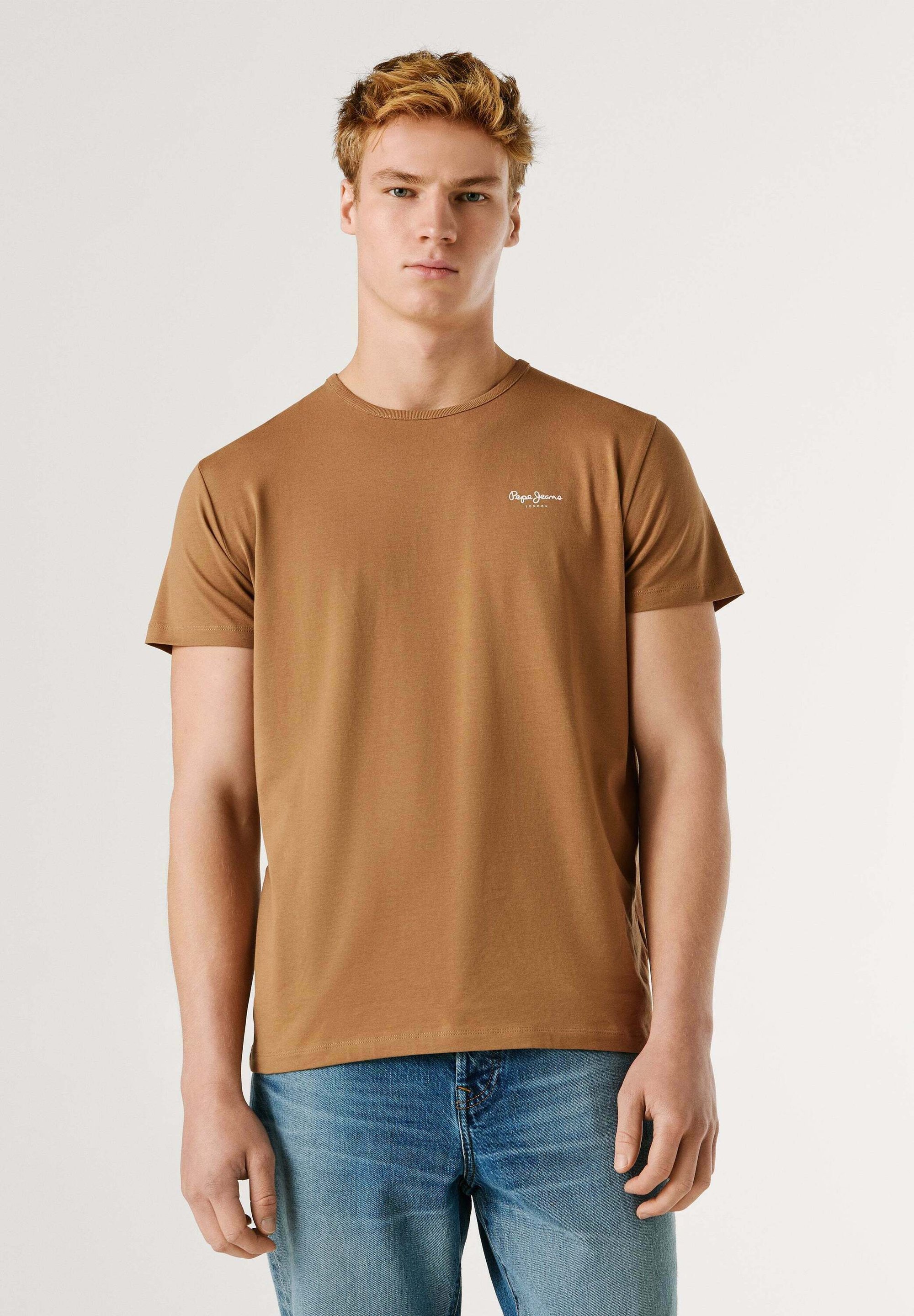 Pepe jeans ORIGINAL BASIC NOS Blanc - Livraison Gratuite | ! - Vêtements T-shirts manches courtes Homme 20,00