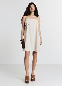 Calliope CORTO MISTO - Vestito casual - avorio melange