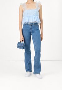 ONLY Jeans bootcut - blue denim