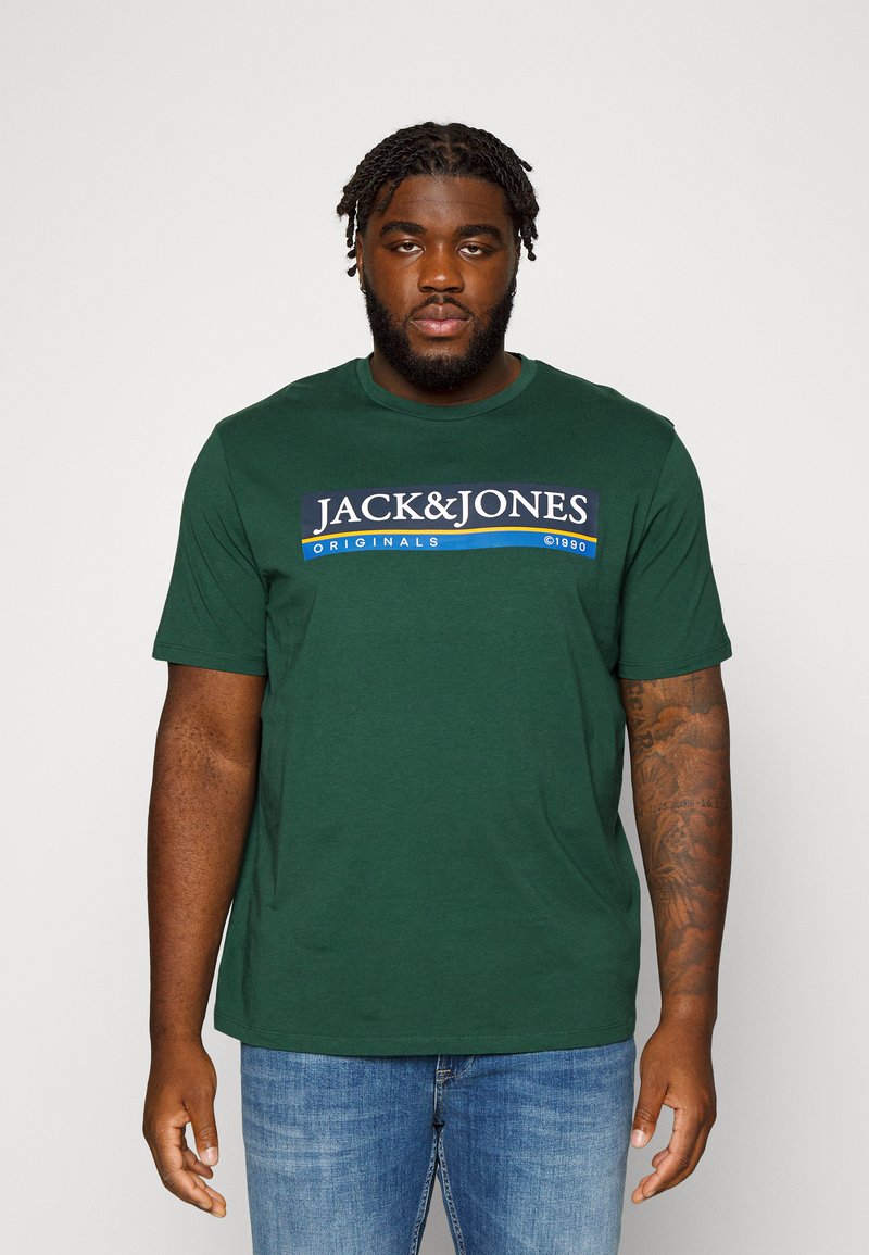 Jack & Jones Junior JORVESTERBRO SS CREW NECK NOOS - T-shirt Con Stampa Black Jan24g0hi Q11