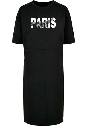 Merchcode, PARIS EIFFEL TOWER SLIT - Nappali ruha - black
