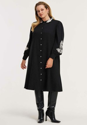 Blusenkleid - black